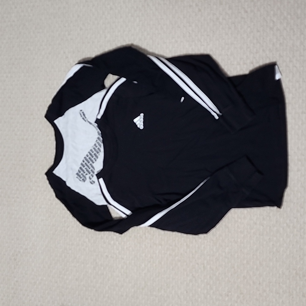 Adidas and puma long sleeve shirt.